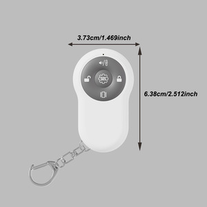 Carcasa de Control Remoto Personalizada WKM113, Plástico ABS, 5 Botones, Seguridad, Control de Acceso Inteligente para el Hogar, Juego Completo - Product Image 2