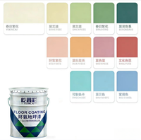Peinture époxy pour sols intérieurs, époxy auto-nivelant, peinture époxy pour sols de sous-sol, peinture pour sols d'usine, peinture pour sols haute résistance à l'usure