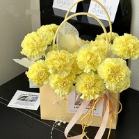 Offre Spéciale et haute qualité meilleure résistance à l'abrasion boîtes à fleurs de luxe avec boîte à bouquet floral longue durée de vie avec poignées
