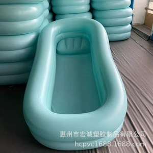 สระน้ำเป่าลมขนาด 120 ซม. ทำจาก PVC สำหรับเด็กเล่นน้ำกลางแจ้ง ใช้ในสวน - Product Image 5