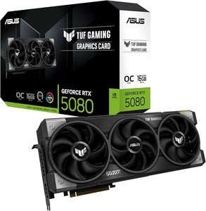 Tarjeta Gráfica de Escritorio TUF Gaming GeForce RTX 5080 16GB GDDR7 OC Edition, Nueva, con Ventilador, PCI Express 4.0 16X - Product Image 1