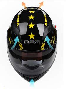 Casco de seguridad para motocicleta, nuevo diseño, barato, tiburón, <span class=keywords><strong>precio</strong></span> al por mayor - Product Image 6