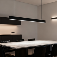 Lumière linéaire à spectre complet à CRI élevé, dimmable, DC24V, lumière linéaire LED pour bureau, pour projet commercial, décoration intérieure