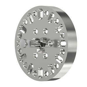 Vagrinders Tobacco Smoking Zubehör Handbuch Großhandel Metall Custom Logo 3 Teile <span class=keywords><strong>Sharp</strong></span> <span class=keywords><strong>Stone</strong></span> Edelstahl Kräuter mühle - Product Image 5