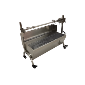 Barbecue à charbon de bois de type gaz LGP pour le camping, rôtisserie d'agneau en acier électrique, rôtissoire à broche de <span class=keywords><strong>poulet</strong></span>, barbecue à feu ouvert - Product Image 2