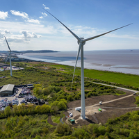Éolienne à axe horizontal à commande électrique 10 kW, 30 kW, 50 kW, 100 kW, 200 kW, 1 MW, 3 MW, 5 MW, 10 MW