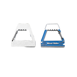 Mosquetón Personalizado de Aleación de Zinc con Esmalte Suave Epoxi, Forma de Monte Fuji, Mosquetón Cuadrado Esmaltado para Regalo o Souvenir - Product Image 3