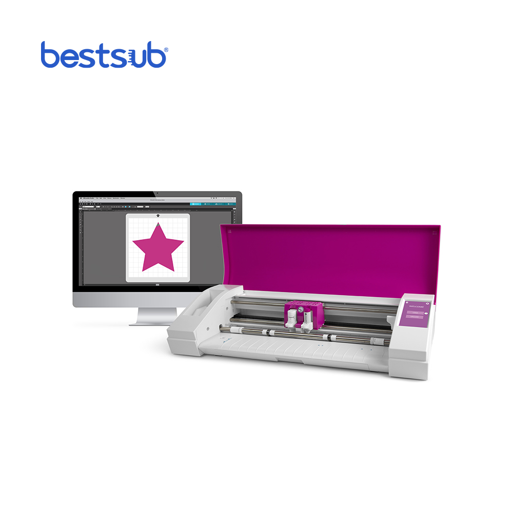 シルエット・カメオ4 デジタルカッティングマシン 12インチ 深いピンク