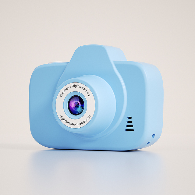Kids Camera with 2.0 Inch Screen 1080p HD Anti-shake & IPx6 Waterproof 120 Wide Angle >40x Optical Zoom
