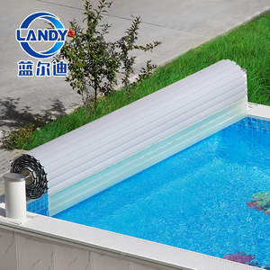 Cubiertas Automáticas para Piscinas Landy PC, Resistentes a los Rayos UV, Impermeables, con Motor de 24V, Seguras para Piscinas Elevadas - Product Image 1