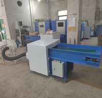 Ligne de production de remplissage d'oreillers à fonctionnement facile / Machine à fibres en boule / Machine à ouvrir les fibres et à remplir les oreillers CE