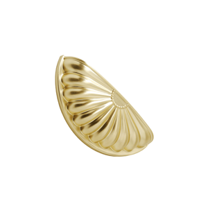 Kenop Laci Setengah Lingkaran Gaya Amerika, Bahan Zinc Alloy Solid Antik, untuk Lemari, Nakas, Jarak Lubang 76mm - Product Image 5