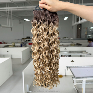 Extensions de cheveux Genius Weft très demandées, largeur 32 pouces, extensions de cheveux Genius Weft Salon Thinner, naturelles, 100% cheveux vierges humains - Product Image 2