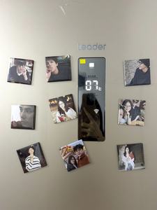 全新手动63.5*63.5金属按钮方形冰箱磁铁制造机1年冰箱和照片保修 - Product Image 5