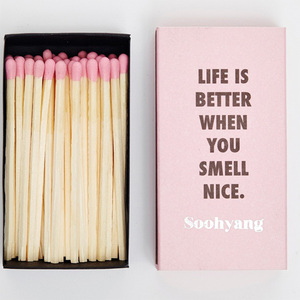 [woodpia] <b>Candle</b> <b>match</b> Premium quality <b>Candle</b> and Cigar <b>Match</b> crafted with Aspen wood providing safe ignition - Product Image 3