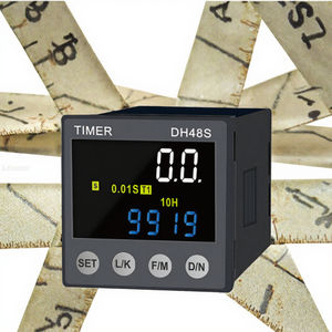 Contrôleur de relais numérique FCGK DH48S S 1Z 2Z avec minuterie, temporisation de 0,1s à 99h, cycle répétitif, affichage LCD, temporisation automatique, AC 220v, étanche, 3A - Product Image 3