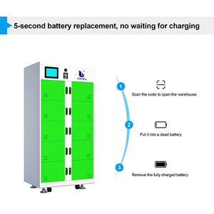 Armoire de recharge commerciale étanche pour fabricants, station de remplacement de batteries externes intelligente électronique solaire pour camping-car - Product Image 5