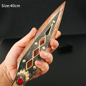 โมเดลของเล่นมีดโลหะเรืองแสง <span class=keywords><strong>Apex</strong></span> Legends Heirloom <span class=keywords><strong>Wraith</strong></span> ขนาดใหญ่ 40 ซม. จากเกมยอดฮิต - Product Image 5