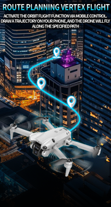 Dron profesional para principiantes S101 MAX 4K con cámara dual, conectividad RC 5G WIFI, evitación de obstáculos, pantalla RC FPV, cuadricóptero plegable. - Product Image 6