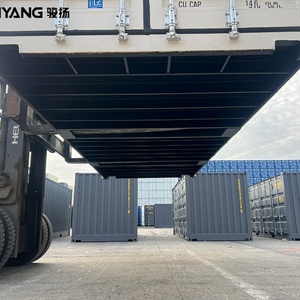 Conteneur maritime économique en acier Corten de haute qualité à prix abordable, 20 pieds, semi-hauteur, ouverture supérieure, capacité de 14,6 m³ - Product Image 4