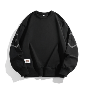 Suéteres Juveniles de Primavera/Otoño, Diseño Original (ODM), para Hombre y Mujer, Cuello Redondo, Tallas Grandes, Chaqueta, Jersey, Camisa de Manga Larga, Estilo Informal - Product Image 1