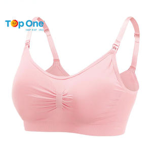 TopOne soutien-gorge d'allaitement post-partum soutien-gorge de distribution sans fil sans couture soutien-gorge d'allaitement de maternité sans trace pour les femmes enceintes - Product Image 6