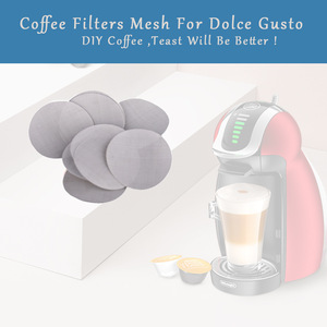 ตาข่ายกรองกาแฟสแตนเลส 35 มม- 5 ชิ้นสำหรับถ้วยแคปซูลดอลเช่ กุสโต้ - Product Image 2