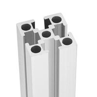 Profilé en aluminium GB 2020 20x20mm à rainure en T pour cadre industriel et structure modulaire
