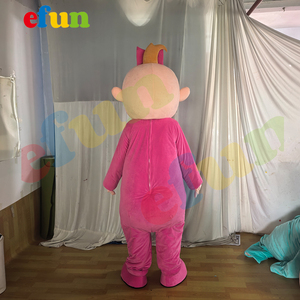 Efun MOQ 1 pieza personalizado caminar Cosplay bebé niña niño mascota disfraz personaje de dibujos animados Coco JJ bebé melón mascota disfraces para adultos - Product Image 3