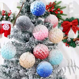 Nuevo Adorno Navideño para Mascotas, Colgante de Árbol de Navidad, Bola Pintada y Galvanizada, Moldeada por Soplado, Decoración para Caja de Regalo, Marca Personalizada - Product Image 4