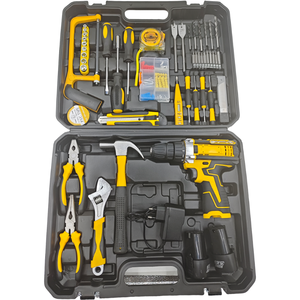 2025 New Arrival Multifunctional 21V Cordless Impact Drill <strong>Tool</strong> <strong>Set</strong> with 30N.M Torque Brush Motor 3/8 in Chuck - Product Image 4