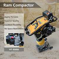 Compacteur de sol vibrant économique à haute efficacité, nouveau modèle, compacteur à chocs, moteur à essence, Jump Jack pour la construction routière