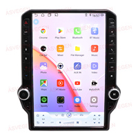 14.5 pouces multimédia autoradio stéréo nouvel écran Android lecteur DVD de voiture pour Dodge RAM 2013-2018