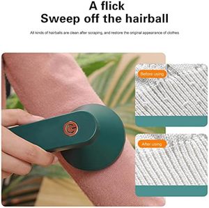 Rasoir anti-bouloches portable pour vêtements, rechargeable par USB, réutilisable, pour poils d'animaux et peluches - Product Image 3