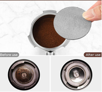 Porte-filtre sans fond, tamis à expresso, outil WDT, style classique, bois de rose, accessoires pour machine à café pour une qualité barista