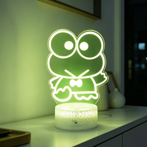 Acrylic 3D LED Table Lamp Modern Design USB Power Remote Control Smart Night <b>Light</b> Decoration - Product Image 3