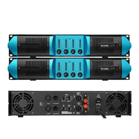 Amplificateur de puissance professionnel 4 canaux 2U pour montage en rack, 4x800W classe D 8 ohms pour système de sonorisation de scène, DJ, KTV
