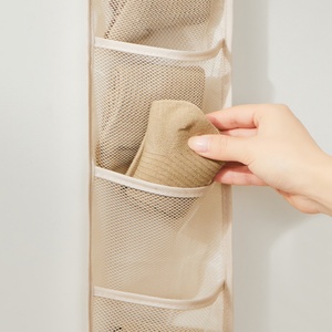 Household <b>Wall</b> Shelf Wardrobe <b>Storage</b> Bags <b>Hanging</b> Closet Organizer Save Space for Socks <b>Hanging</b> <b>Storage</b> Organizer - Product Image 4