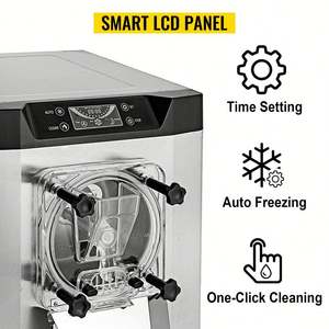 Máquina de helados duros, fruta congelada, 1400W, 20L/H - Product Image 5