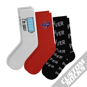 Tùy chỉnh thiết kế Crew men sock Breathable đan bông Vớ với biểu tượng tùy chỉnh <span class=keywords><strong>SOX</strong></span> - Product Image 1