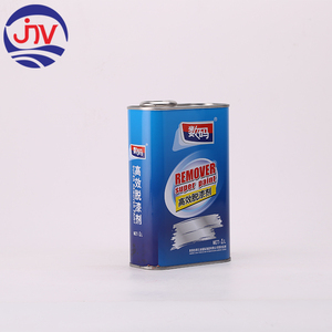 Removedor de Pintura Química Personalizado de 1L en Envase Rectangular de Metal Tipo Aerosol en Colores Personalizados - Product Image 1