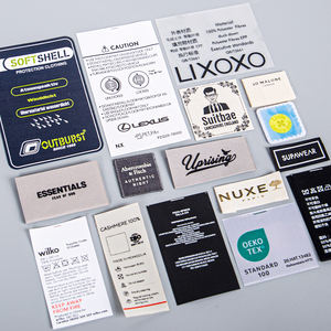 Индивидуальные этикетки для одежды с логотипом собственной марки высокой плотности - Product Image 4
