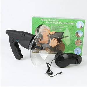 Microfono Parabólico Monocular 8X de Largo Alcance para Escuchar Aves, Micrófono Direccional, Telescopio para Observación de Aves - Product Image 2