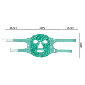 Compresa caliente Compresa fría Máscara de perlas Máscara de ojos Máscara de superficie de hielo calmante Calmante y reducción de poros - Product Image 6