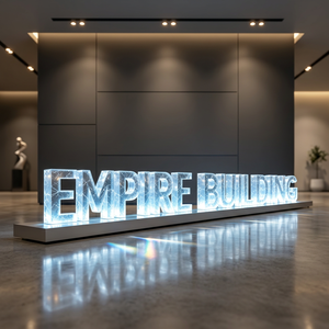 Letrero de Canal de Letras 3D Personalizado para Exteriores, Impermeable, de Acrílico y Aluminio, para Entrada de Centro Comercial, Tienda o Edificio - Product Image 3