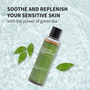 Tonique personnalisé pour le visage, équilibrant le pH, hydratant, <span class=keywords><strong>anti</strong></span>-rougeurs, <span class=keywords><strong>anti</strong></span>-acné, régulateur de sébum, apaisant, au thé <span class=keywords><strong>vert</strong></span> - Product Image 3