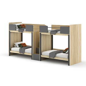 Litera de apartamento universitario, mueble de dormitorio para estudiantes universitarios, cama escolar - Product Image 4