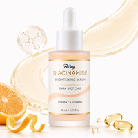 Sérum facial 5 en 1 au collagène 30 ml, hydratant, nourrissant, éclaircissant la peau, sérum à la nicotinamide, anti-taches, sérum éclaircissant pour le visage