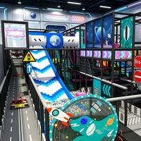 Solution Complète pour Centre de Divertissement Familial Intérieur : Projet de Terrains de Jeux Intérieurs Commerciaux et Ensemble de Centres de Jeux