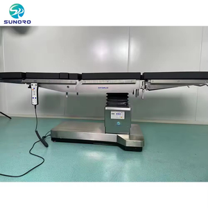 Table d'opération médicale radiolucente électrique hydraulique multifonction en acier inoxydable, durable et très résistante - Product Image 2